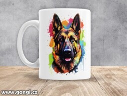 Hrnek - 0303 - Německý ovčák